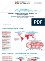 Materials For Module 4 - Key Essentials The Sustainable Development Goals and The Law v10