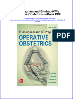 Full download book Cunningham And Gilstraps Operative Obstetrics Pdf pdf