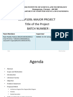 First Review PPT Template