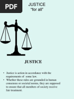 Justice "For All"