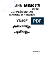 YN 50F Néos 2012 - 2013 Supl. (2AC-F8197-F0)