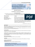 Case Report of Carcinoma of Breast