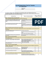 Monitoring and Supervision Tool For Teacher