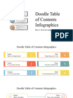 Doodle Table of Contents Infographics by Slidesgo