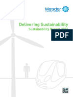Masdar 2012 Sustainability Report