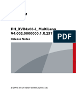 DH XVR4x08-I MultiLang V4.002.0000000.1.R.231103 Release Notes