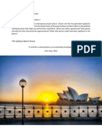 The Project Management of The Sydney Ope