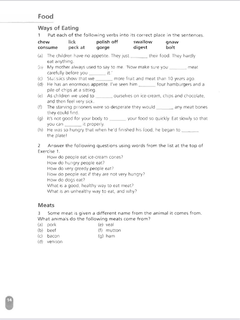 Advanced Vocabulary 1 | PDF