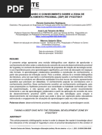 Zona de Desenvolvimento Proximal: Vygotsky | PDF | Aprendizado | Pedagogia