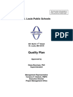 Qas M002 Quality Plan