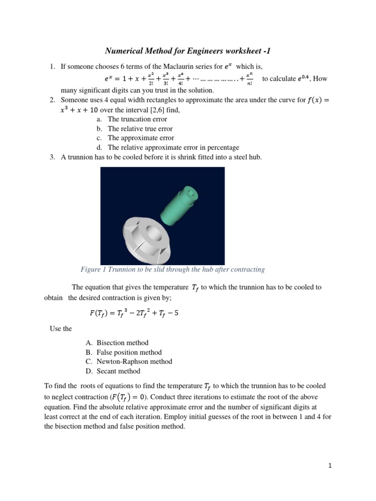 Werksheet 1 | PDF | Mathematics | Applied Mathematics