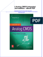 Full Download Book Design of Analog Cmos Integrated Circuits 2Nd Eddition PDF