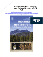 Full download book Mycorrhizal Mediation Of Soil Fertility Structure And Carbon Storage Pdf pdf