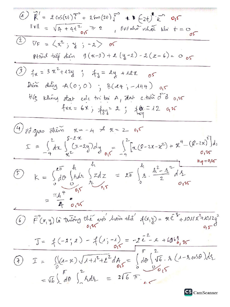 Toan3 DT Ans | PDF
