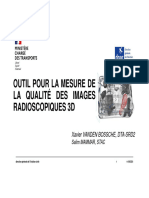 Outil Mesure Qualite Images Radioscopiques 2021