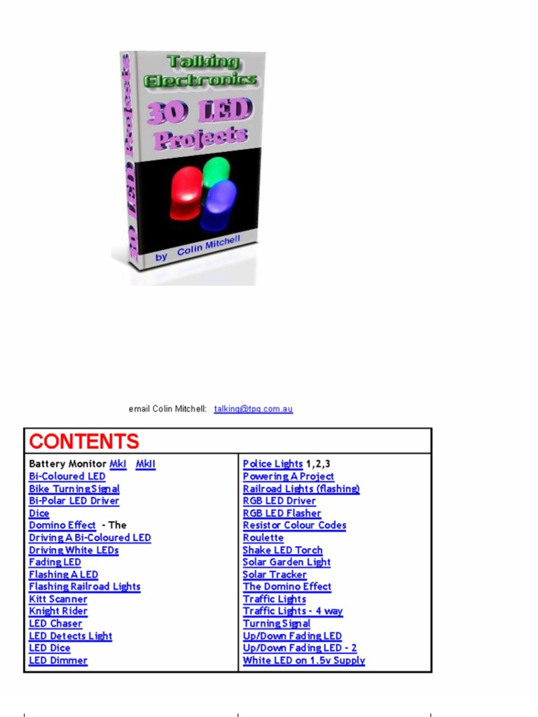 30 LED Projects | PDF