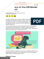 The OSI Model Layers From Physical To Application