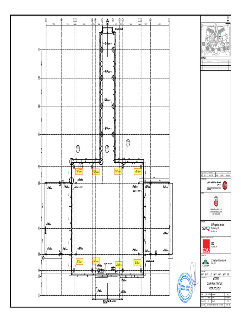 Canopy Roof Structure Details | PDF | United Arab Emirates
