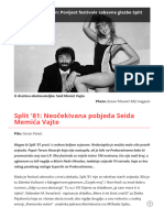 Split '81 - Neočekivana Pobjeda Seida Memića Vajte - XXZ Portal