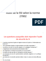 Chapitre Audit de La Securité Informatique