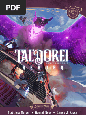 TalDorei Campaign Setting Reborn - German | PDF | Dungeons & Dragons | Role  Playing Games