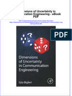 Full download book Dimensions Of Uncertainty In Communication Engineering Pdf pdf