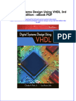 Full Download Book Digital Systems Design Using VHDL 3Rd Edition PDF