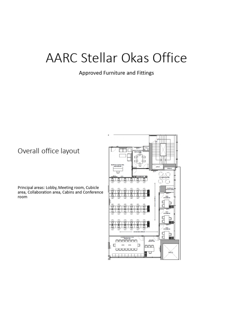 AARC Office Design and Furniture Layout | PDF | Flooring | Ceiling