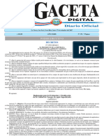 Decreto Evaluacion y Clasificacion Calidad Agua Superficial DE 33903 MINAE S