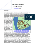 12 A Ready-To-Run Adventure The Marauders by Phillip Gladney (July, 1999)