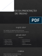 Variavéis Do Treinamento