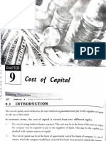 Cost of Capital