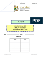 Gr. 10 AB Finaal 2016