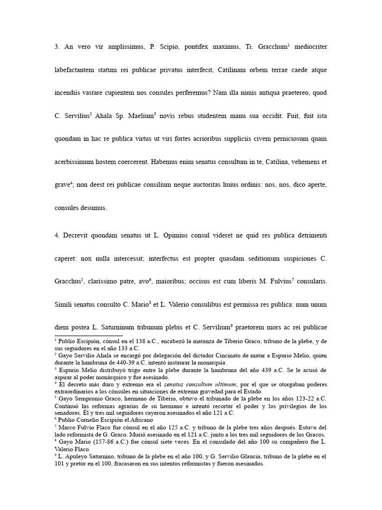 Texto 4 para Practicar Latín | PDF | Los antiguos romanos | Roma antigua