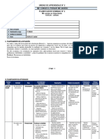 3° Grado - Planificador Semanal Del 08 Al 12 de Abril