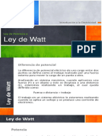 Ley de Watts