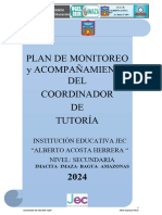 Plan de Acomppañes