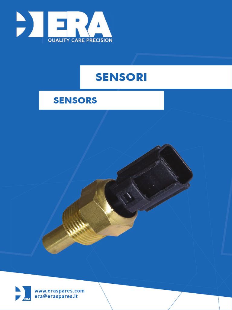 Catalogo Istituzionale Sensori EN | PDF | Opel | Luxury Vehicles