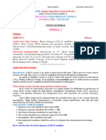 Consumer Electronics Study Material Module-2 - Part-1