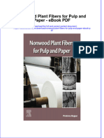 Full Download Book Nonwood Plant Fibers For Pulp and Paper PDF