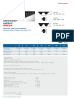 Optibelt OMEGA Length Range