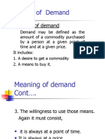 Theory of Demand1