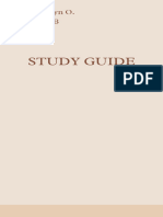 Study Guide