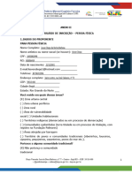 003 - Anexo Ii - Formulário de Inscrição para PF