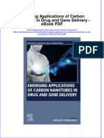 Full Download Book Emerging Applications of Carbon Nanotubes in Drug and Gene Delivery PDF