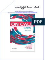Full Download Book On Call Surgery On Call Series PDF
