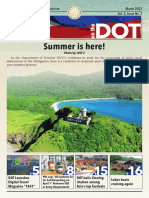 On The DOT - The Official Newsletter of The Department of Tourism Mar2022 1