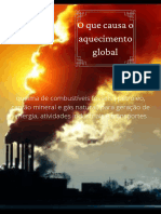 O Que Causa o Aquecimento Global