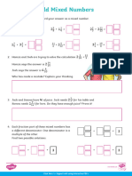 Interactive PDF Y5 White Rose Spring Block 2 Number Fractions Add Mixed Numbers T M 33956 1 - Ver - 1