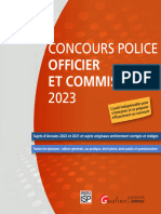 Concours Police Officier Commissaire Extrait